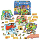 Orchard Toys Magic Maths Game wizard-themed board game - British product