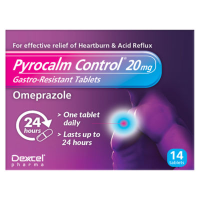 Pyrocalm Pyrocalm Control Gastro-Resistant 14 Tablets