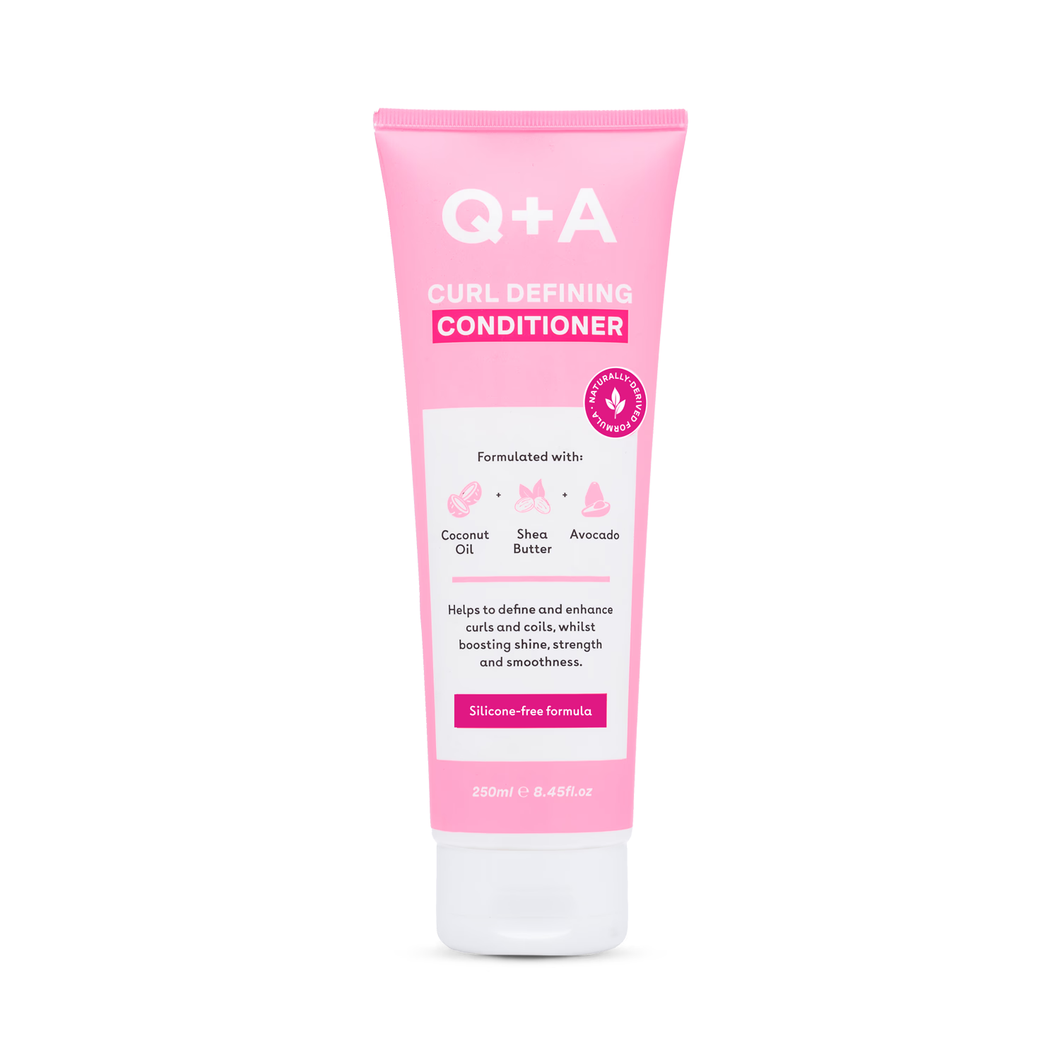 Q+A Curl Defining Conditioner 250ml, imported from the UK