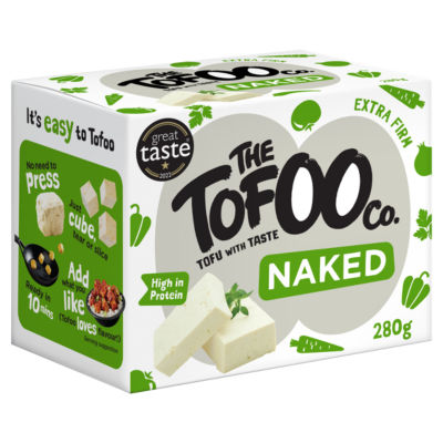 The Tofoo Co. Naked Organic Tofu 280g (British brand)