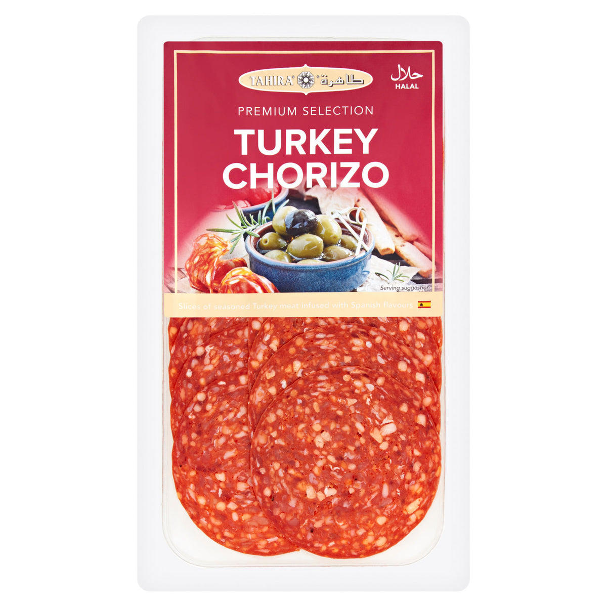 Tahira Turkey Chorizo Premium Selection 80g (British brand)