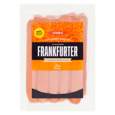 ASDA Tahira Frankfurter Hot & Spicy Poultry 330g- Buy online at McGrocer