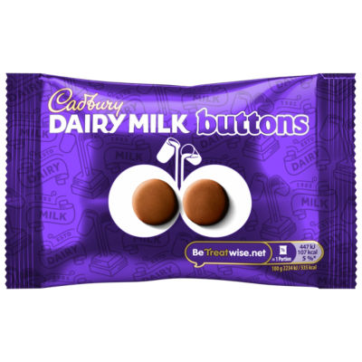 ASDA Cadbury Dairy Milk Chocolate Buttons Bag 40 g- Buy online at McGrocer