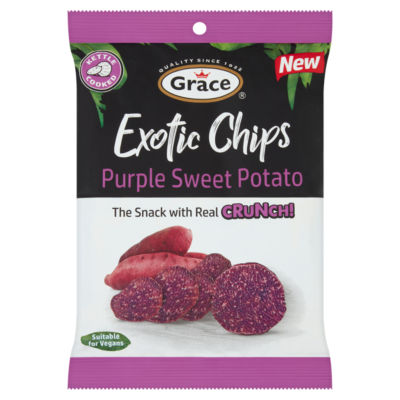 Grace Purple Søtpotet Eksotiske Chips 75g