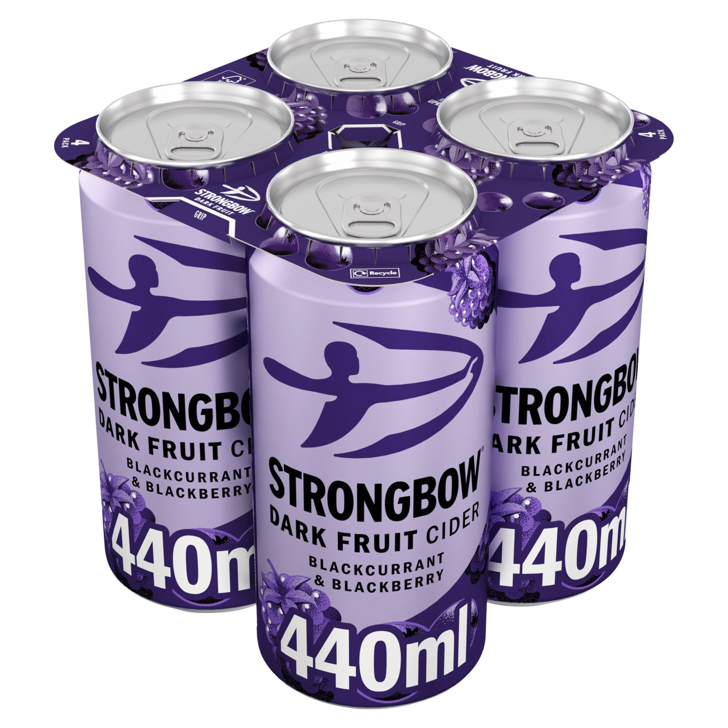 Strongbow Dark Fruit cider 4x440ml, UK version