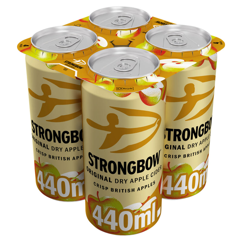 Strongbow Original Apple Cider 4x440ml - British product