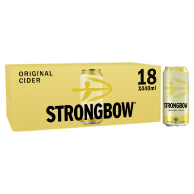Strongbow Original Apple Cider 18 x 440ml cans - British product