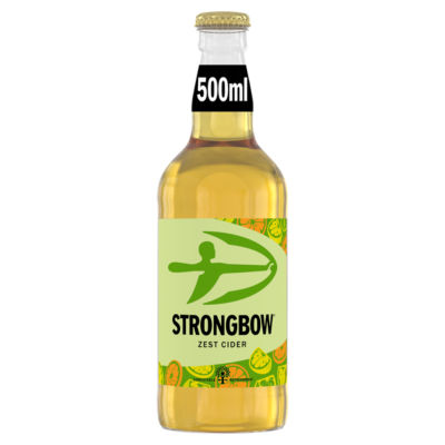 ASDA Strongbow Orange, Zitrone und Limette Zest Cider 500ml – Online kaufen bei McGrocer
