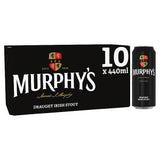 Murphy's Irish stout Draught multipack 10x440ml, imported from the UK