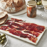 Señorío de Montanera Ibérico bellota ham 50g, imported from the UK