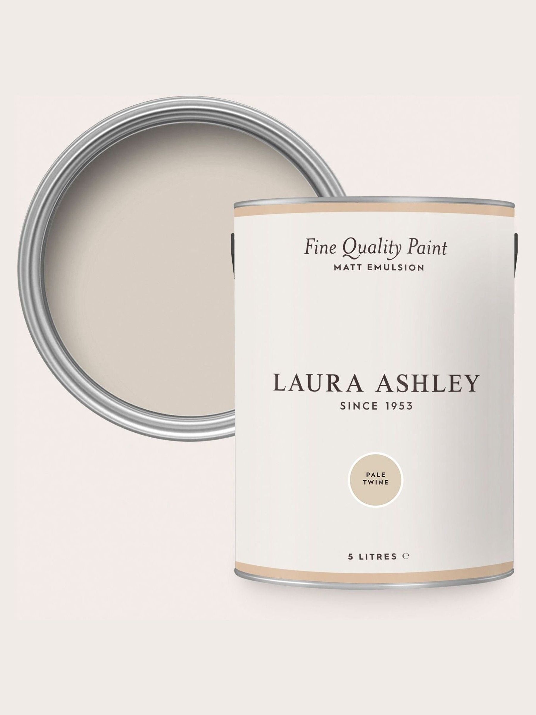Laura Ashley Dove Grey White Matt Emulsion Paint 2.5L