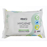 Vital Baby Fragrance Free Hand & Face Wipes    30 per pack GOODS M&S   