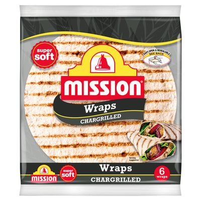 ASDA Mission Chargrilled Tortilla Wraps 6 Pack- Buy online at McGrocer