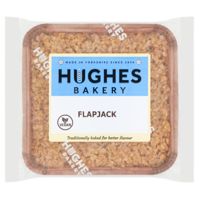 Hughes Bakery traditional flapjack oat bar - British product