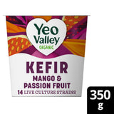Yeo Valley Organic Kefir Mango  Passion Fruit Fermented Yogurt
