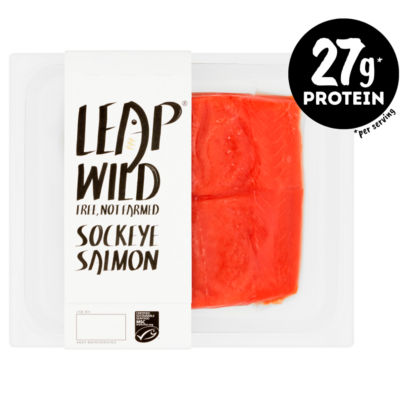 فيليه سمك سلمون Leap Wild Sockeye 220 جرام