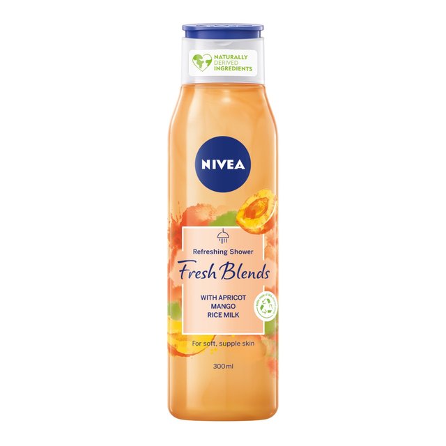 NIVEA Fresh Blends Apricot & Mango Rice Milk Shower Gel Cream   300ml GOODS M&S   