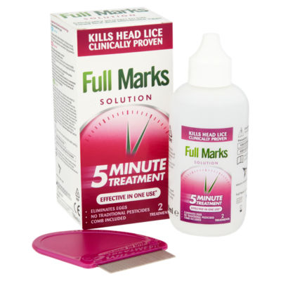 Full Marks Solution Head Lice Treatment
