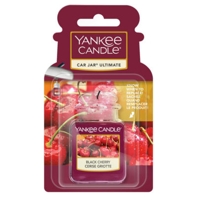 Désodorisant pour voiture Yankee Candle Car Jar Ultimate Black Cherry