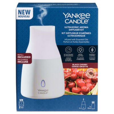 Yankee Candle Ultrasonic Aroma Mist Diffuser Black Cherry Aroma Diffuser