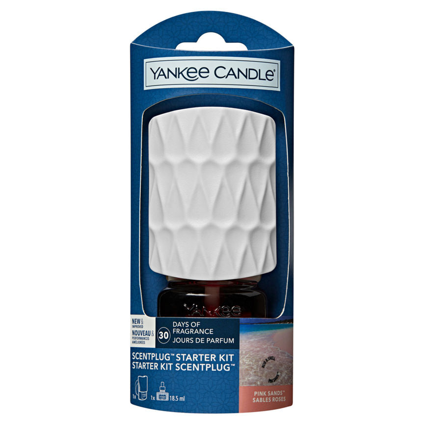 Yankee Candle Pink Sands Scent Plug Starter Kit