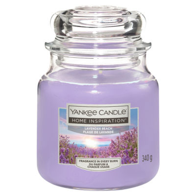 Yankee Candle Lavender Beach scented candle 340g (British brand)
