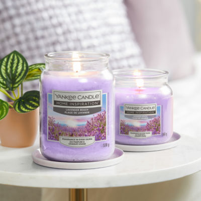 Yankee Candle Lavender Beach scented candle 340g (British brand)