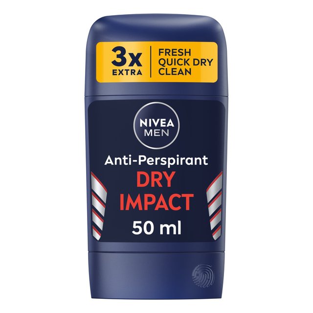 NIVEA Men Deodorant Stick Dry Impact   50ml GOODS M&S   