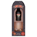 Baileys gift set miniature with glass and truffles - British product