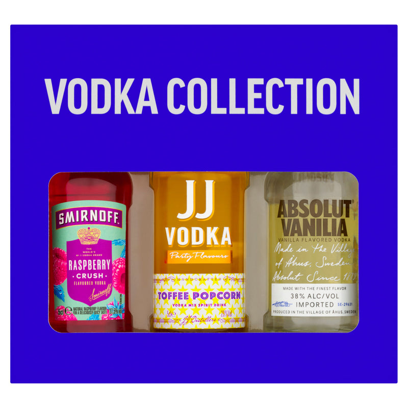 Vodka Spirit Selection gift pack from a British brand