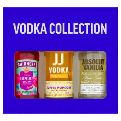 Vodka Spirit Selection gift pack from a British brand