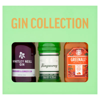 ASDA Gin Spirit Selection for your collection, UK version