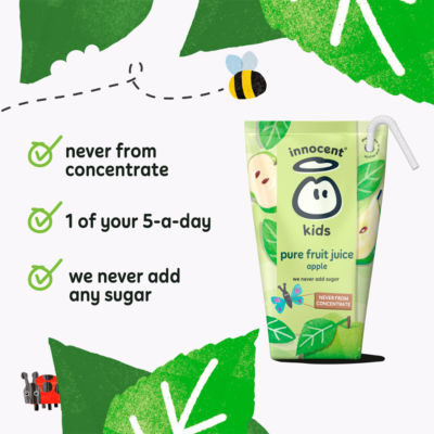 Innocent Kids Apfelsaft 4 x 150ml, UK-Version
