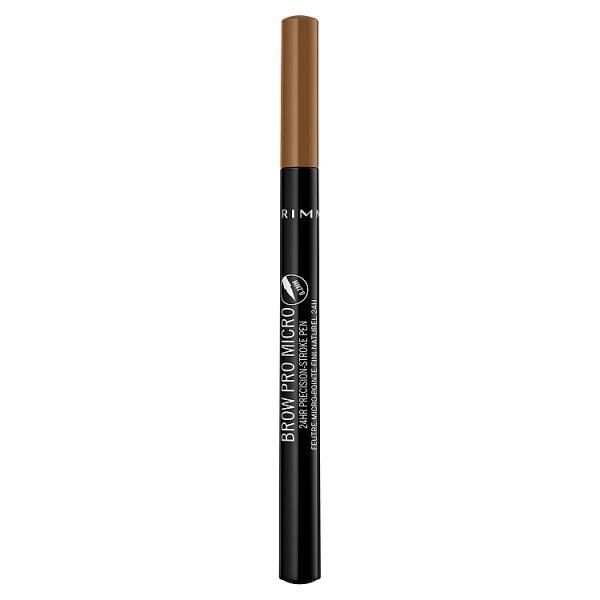 Rimmel Brow Pro Micro 24HR Precision Stroke Pen - 001 Blonde GOODS Superdrug   