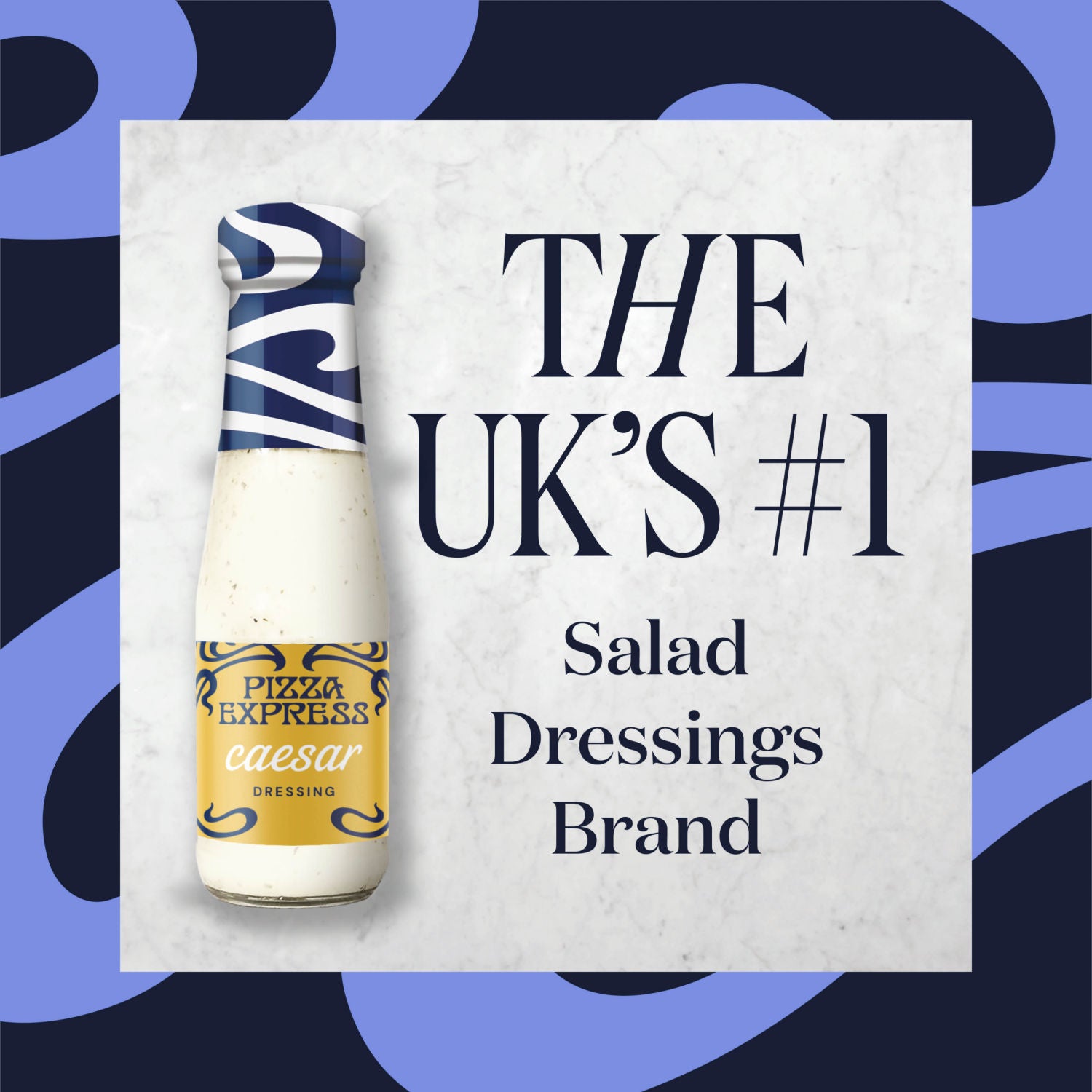 Pizza Express Caesar Dressing 235ml, imported from the UK