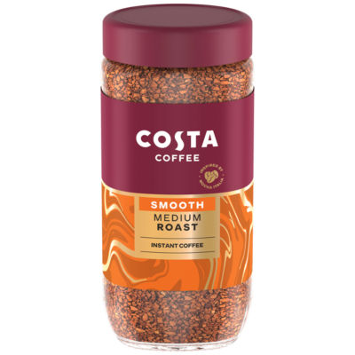 Costa instant coffee Smooth Medium Blend 190g - British product