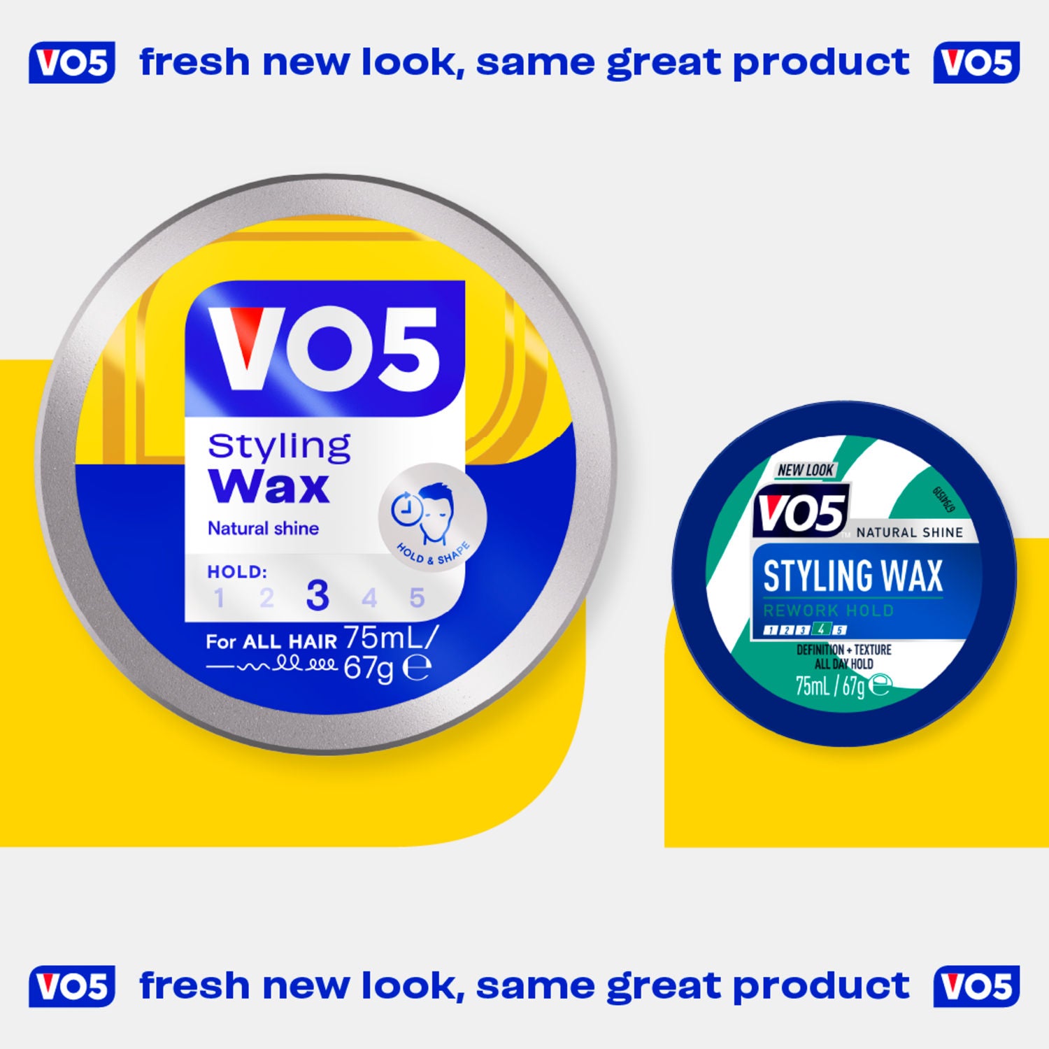 VO5 hair styling wax product (British brand)