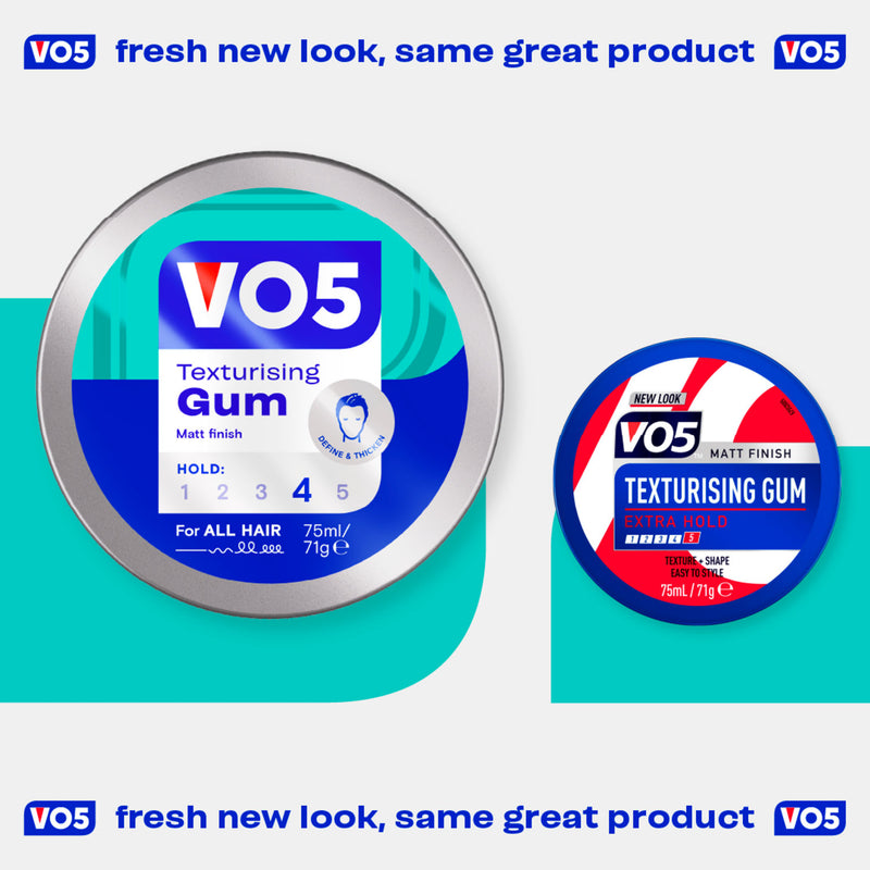 VO5 Texturising Gum hair styling paste 71g (British brand)