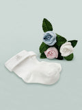 Babyblooms personalised bunny and rosebud socks gift set - British product
