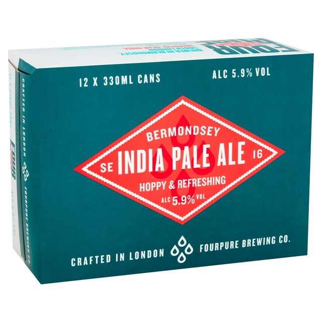 Fourpure IPA   12 x 330ml GOODS M&S   