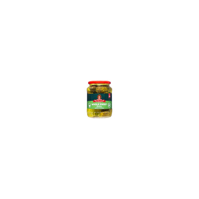 ASDA Mrs Elswood Whole Sweet Gherkins 670g- Buy online at McGrocer