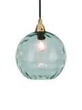 MADE.COM blue spare glass part for Ilaria lights 20cm, imported from the UK