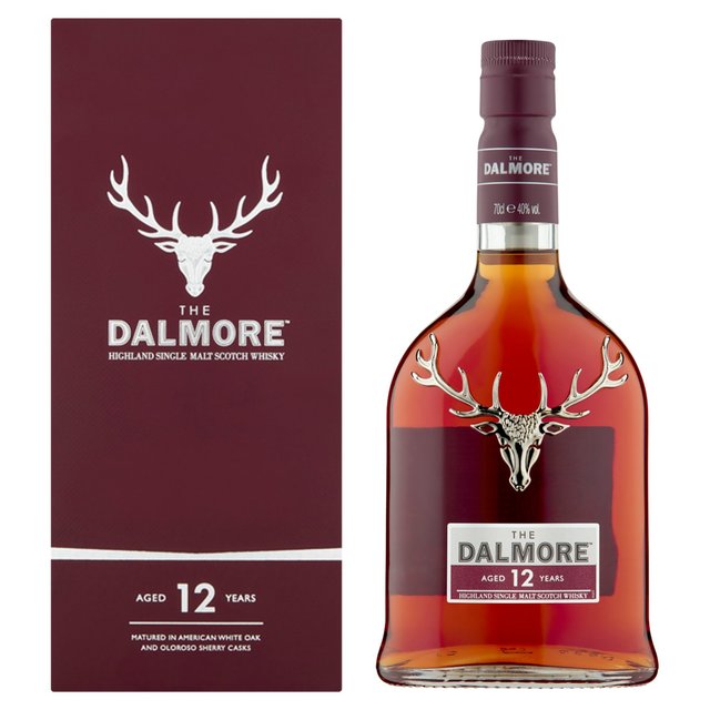 The Dalmore 12 Year Old Single Malt Whisky   70cl