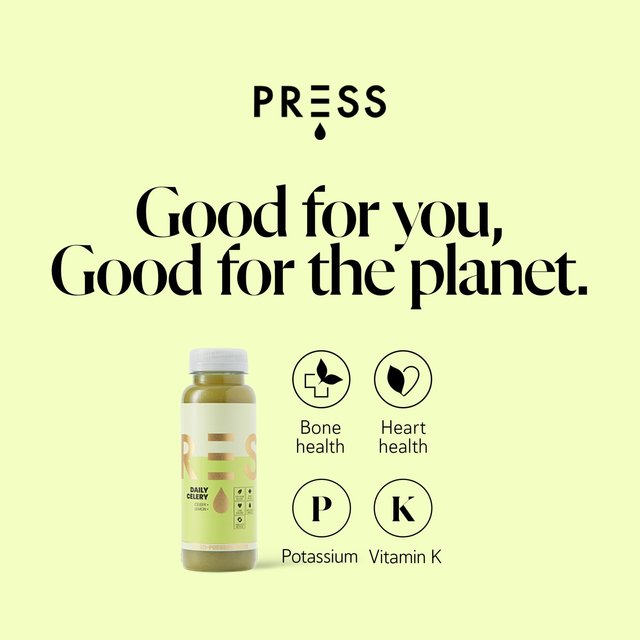 PRESS Daily Celery Raw Cold Pressed Juice   250ml