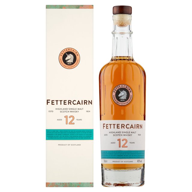 Fettercairn 12 Year Old Highland Single Malt Scotch Whisky   70cl GOODS M&S   