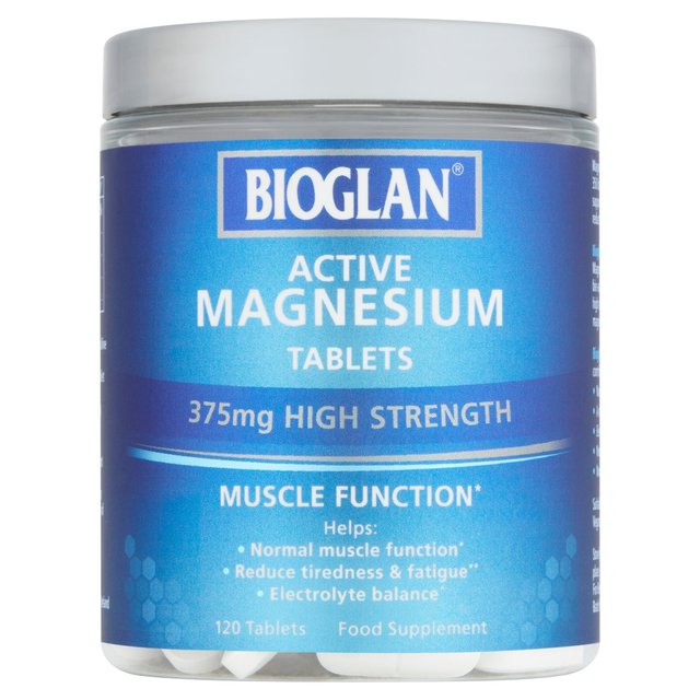 Bioglan Active Magnesium Tablets   120 per pack