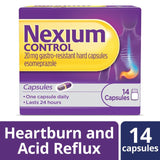 Nexium Control Heartburn & Indigestion 24 Hour Relief 20mg 14 Caps    14 per pack GOODS M&S   