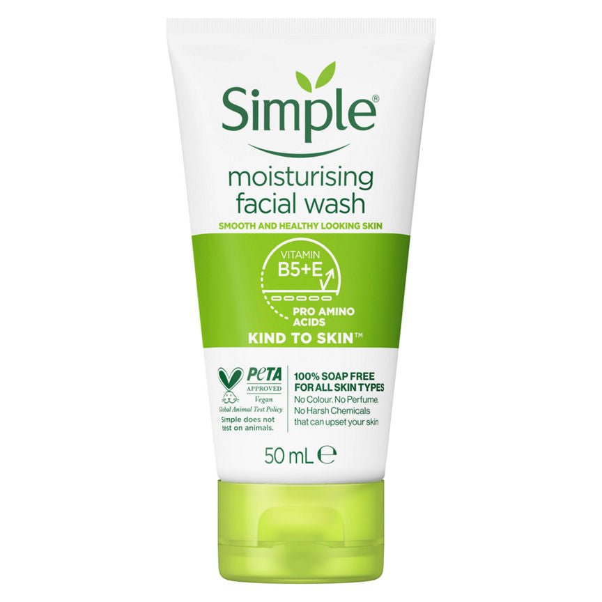 Simple Kind to Skin Facial Wash Moisturising GOODS ASDA   