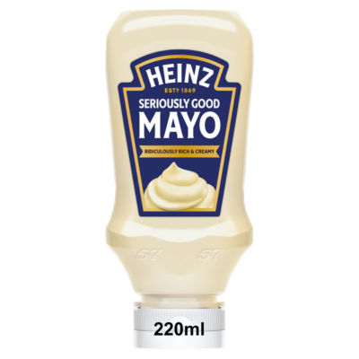 Mayonnaise Heinz Seriously Good 215g, importée du Royaume-Uni