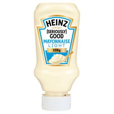 Mayonnaise légère Heinz 230g, produit britannique